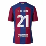 Camiseta Lewandowski Barça Primera Equipación 2023-24 Mujer