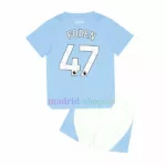 Conjunto de Camiseta De Bruyne Man City Primera Equipación 2023-24 Niño