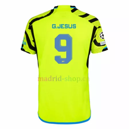 Camiseta G.JESUS Arsenal Segunda Equipación 2023-24 UEFA Champions League