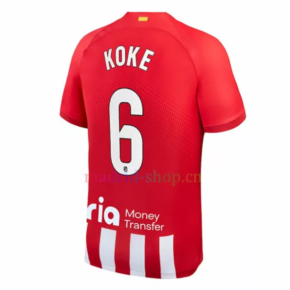 Koke Atlético de Madrid Home Shirt 2023-24
