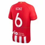 Camiseta Koke Atlético de Madrid Primera Equipación 2023-24 para UCL