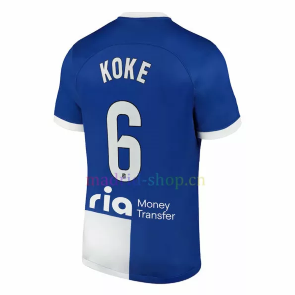 Koke Atlético de Madrid Away Shirt 2023-24