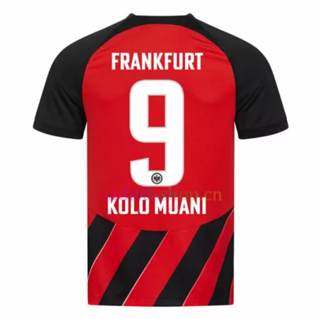 Camiseta Kolo Muani Fráncfort Primera Equipación 2023-24