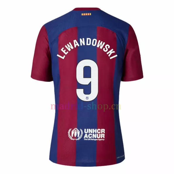 Lewandowski Barcelona Home Shirt 2023-24