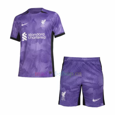 Conjunto de Camiseta Liverpool Tercera Equipación 2023-24 Niño