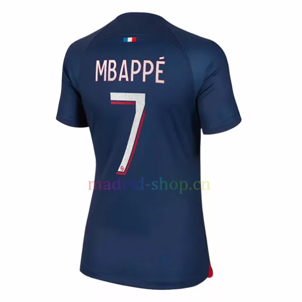 Maillot Domicile Mbappé Paris S-Germain 2023-24 Femme