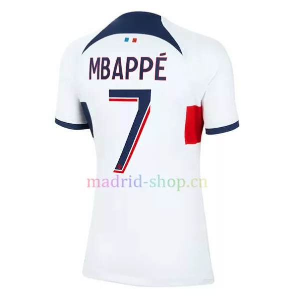 Maglia Mbappé Paris S-Germain Away 2023-24 Donna