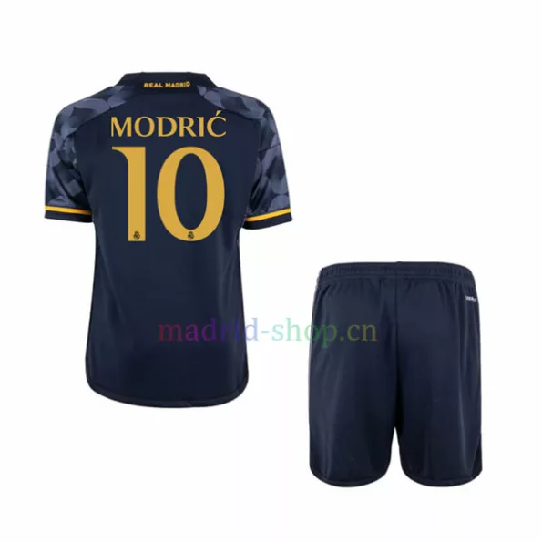 Modrić Real Madrid Away Shirt Set 2023-24 Child