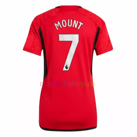 Camiseta Mount Man United Primera Equipación 2023-24 Mujer