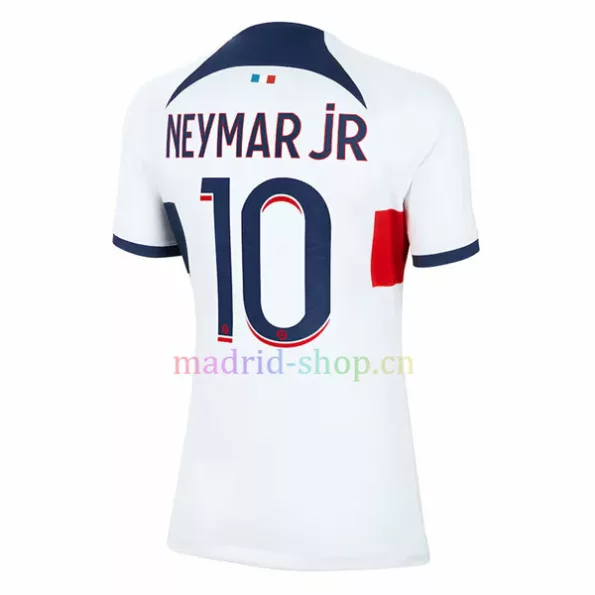 Camiseta Neymar Paris S-Germain Segunda Equipación 2023-24 Mujer