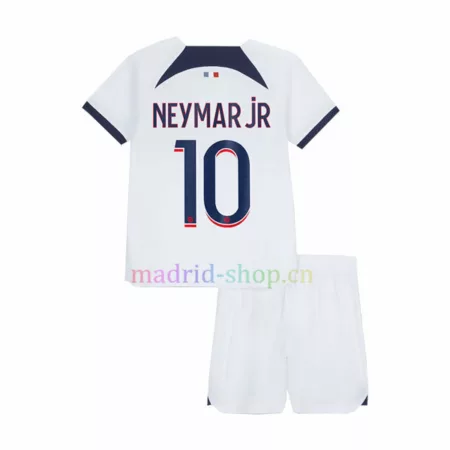 Conjunto de Camiseta Neymar Paris S-Germain Segunda Equipación 2023-24 Niño