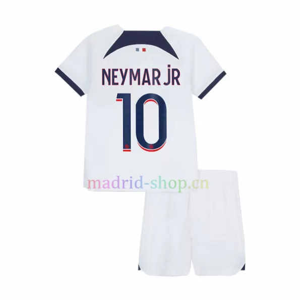Camisa Neymar Paris S-Germain Away Conjunto 2023-24 Criança