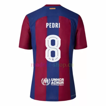 Camiseta Pedri Barça Primera Equipación 2023-24 Mujer para UCL