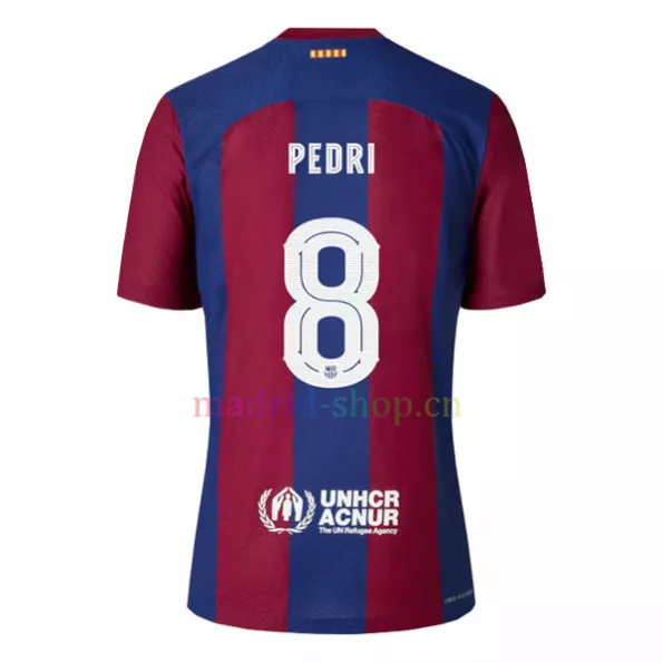 Camisa Pedri Barça Home 2023-24 Mulher para UCL