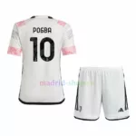 Conjunto de Camiseta Pogba Juventus Segunda Equipación 2023-24 Niño