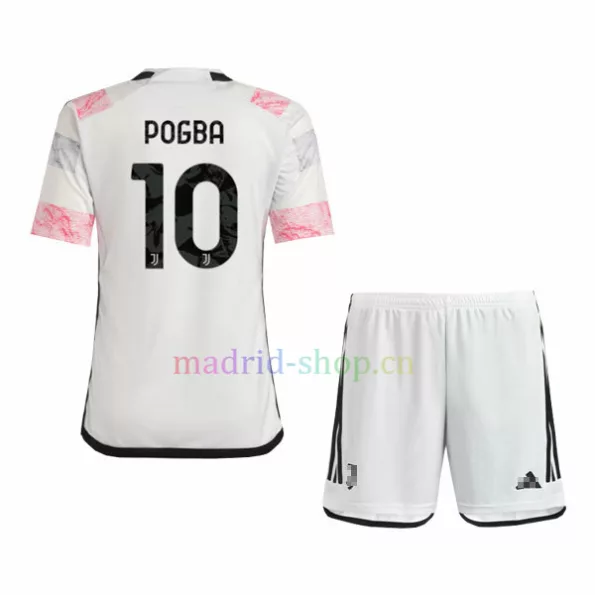 Pogba Juventus Away Shirt Set 2023-24 Child