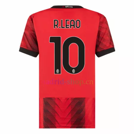 Camiseta R. Leao Milan Primera Equipación 2023-24 Mujer
