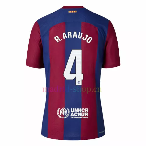 R.Araujo Barcelona Home Shirt 2023-24