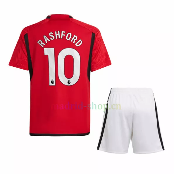 Conjunto de Camiseta Rashford Man United Primera Equipación 2023-24 Niño