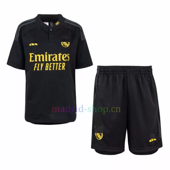 Ensemble T-shirt Enfant Troisième Kit du Real Madrid 2023-24