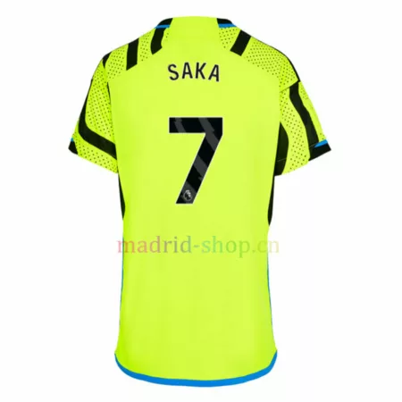Camiseta Saka Arsenal Segunda Equipación 2023-24 Mujer
