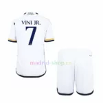 Camiseta Vini Jr. Reαl Madrid Primera Equipación 2023-24 Niño