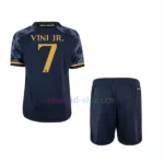 Camiseta Vini Jr. Reαl Madrid Segunda Equipación 2023-24 Niño