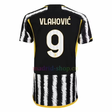 Camiseta Vlahović Juventus Primera Equipación 2023-24 Mujer