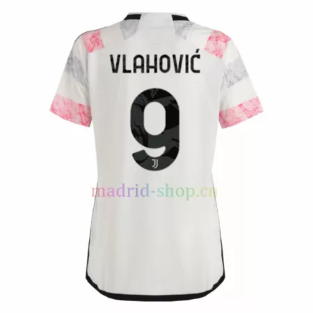 Camiseta Vlahović Juventus Segunda Equipación 2023-24 Mujer