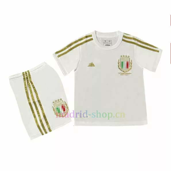 Conjunto de Camiseta Italia del 125 Aniversario 2023 Niño