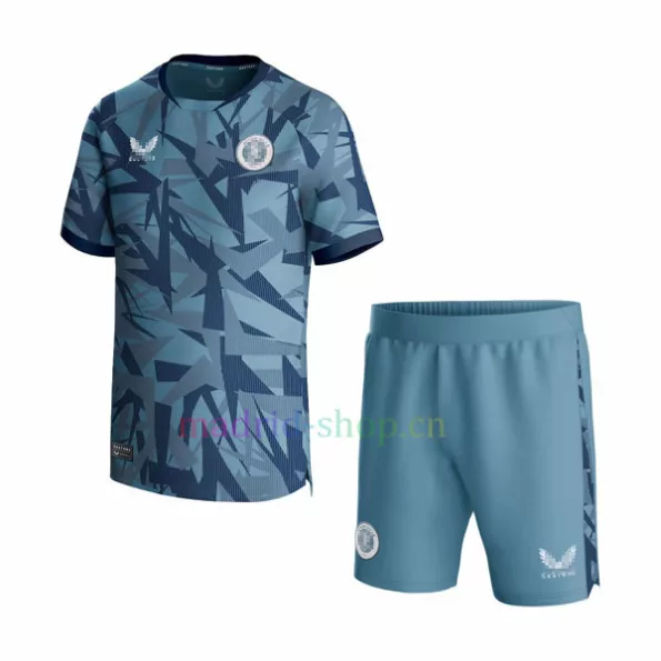 Aston Villa Third Shirt Kit 2023-24 Kids