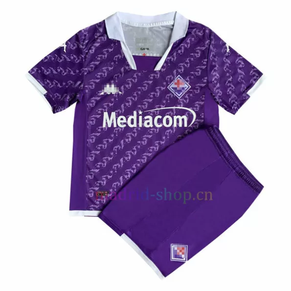 Conjunto Home Fiorentina 2023-24 Infantil