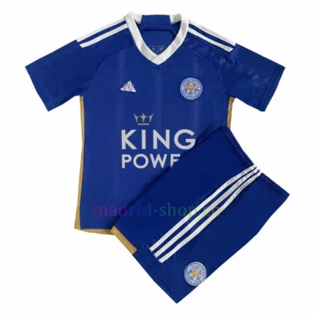 Conjunto de Camiseta Leicester City Primera Equipación 2023-24 Niño