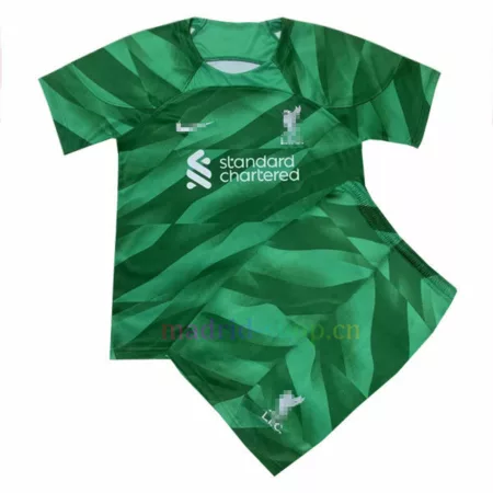 Conjunto de Camiseta de Portero Liverpool 2023-24 Niño
