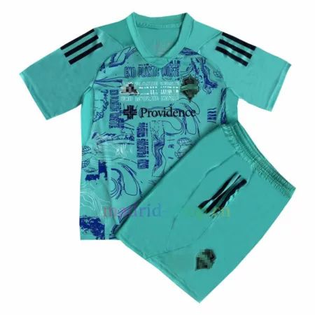 Conjunto de Camiseta Seattle Sounders 2023-24 Niño Kit Edicion-Especial