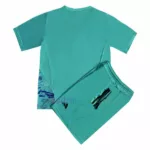Kit de edição especial do conjunto de camisa infantil Seattle Sounders 2023-24