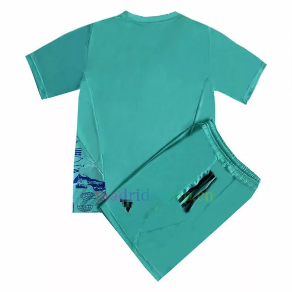 Kit de edição especial do conjunto de camisa infantil Seattle Sounders 2023-24