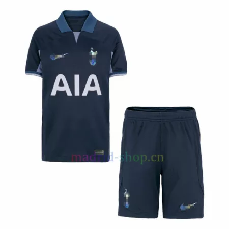 Conjunto de Camiseta Tottenham Hotspur Segunda Equipación 2023-24 Niño