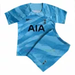 Conjunto de camisa de goleiro infantil do Tottenham Hotspur 2023-24