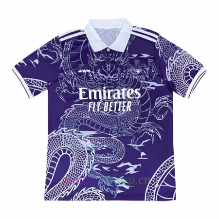 Camiseta Real Madrid Dragon Púrpura 2023-24