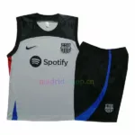 Camiseta de Entrenamiento Barcelona 2023-24 Kit Sin Mangas gris