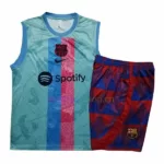 Camiseta de Entrenamiento Barcelona 2023-24 Kit Sin Mangas verde