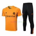 Camiseta de Entrenamiento Internacional 2023-24 Kit Pantalón Larga naranja