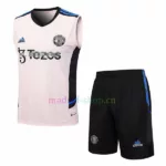 Camiseta de Entrenamiento Manchester United 2023-24 Kit Sin Mangas rosa