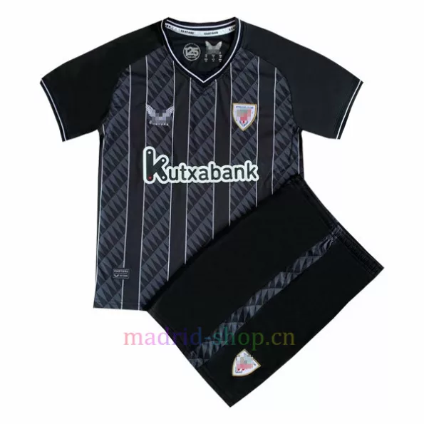 Conjunto de Camiseta de Portero Athletic Bilbao 2023-24 Negro Niño