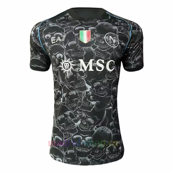 Camisa Napoli Halloween 2023-24 Versão Jogador