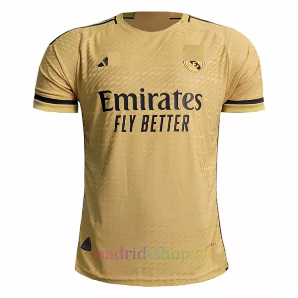 Camiseta Real Madrid Amarillo 2023-24 Versión Jugador
