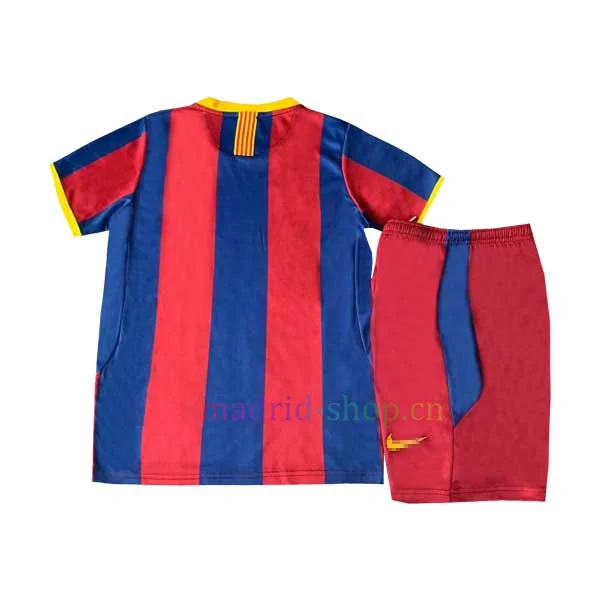 Camiseta Barcelona Primera Equipación 2010-11 Niño-1-