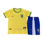 Camiseta Brasil Primera Equipación 2002 Niño