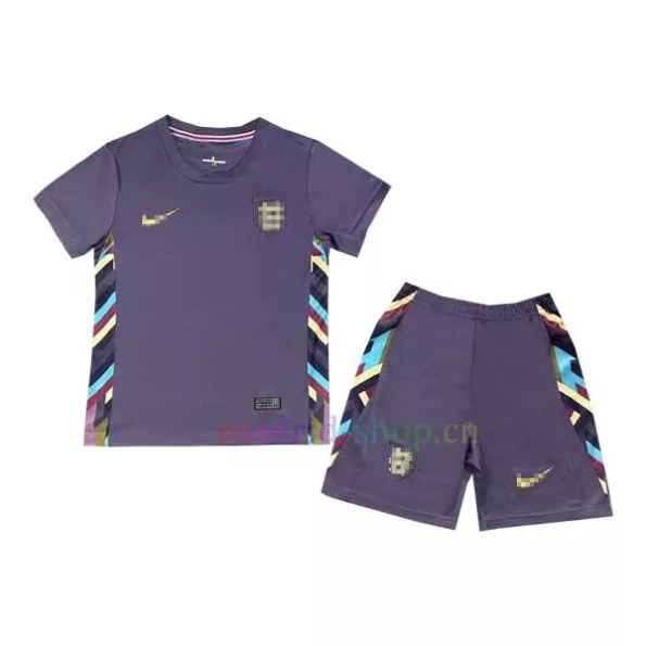 Camisa Inglaterra 2024 Fora Kit Infantil